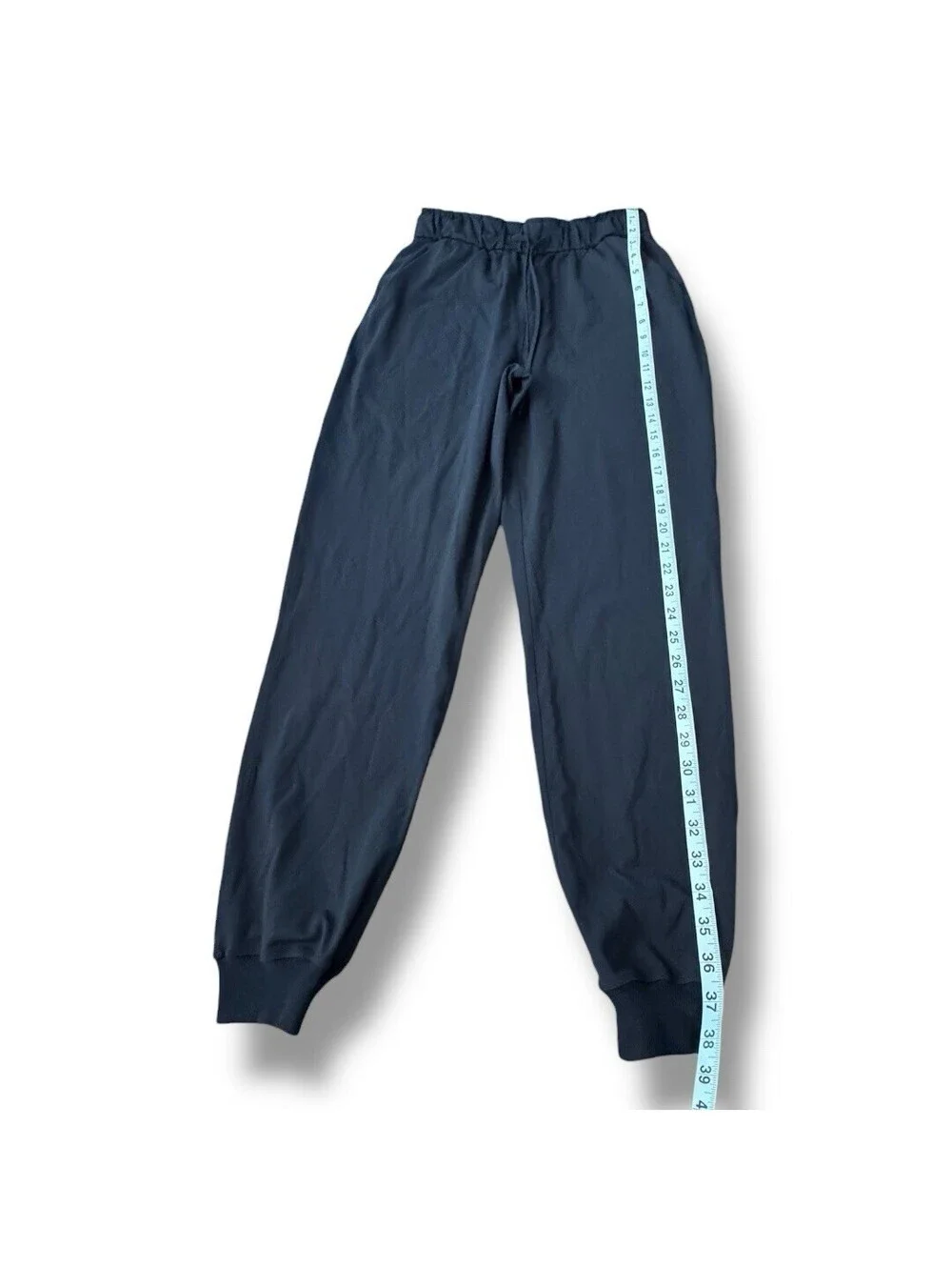 Lululemon Stretch High Rise Jogger Black W5DQDS Drawstring Active Women’s Size 6